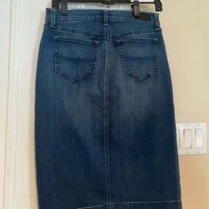 Polo Ralph Lauren like new jean midi skirt